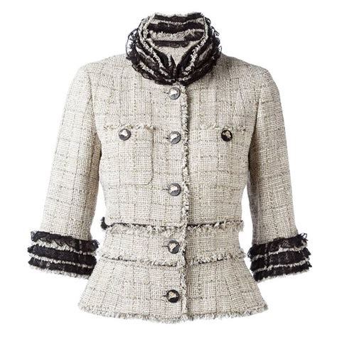 chanel replica tweed jacket|Chanel tweed jacket vintage.